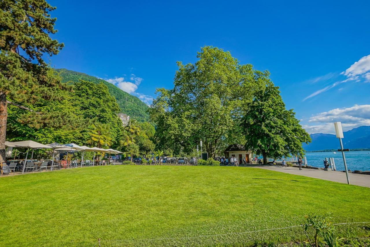 L'Eden Studio With A Balcony - Lake View モントルー エクステリア 写真